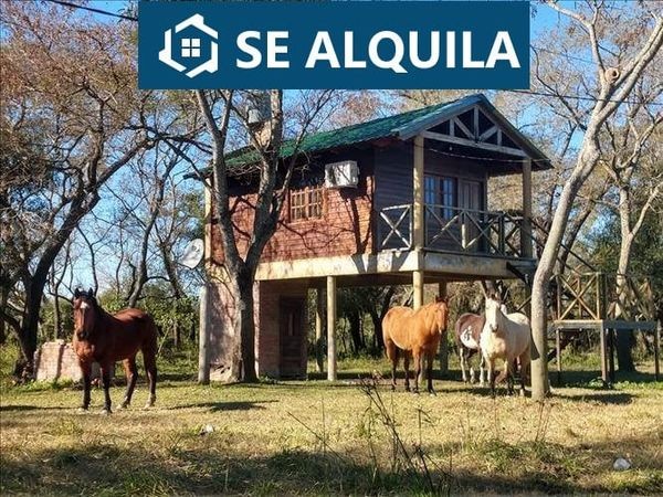 CABAÑA EN CAYASTA - SE ALQUILA por dia.