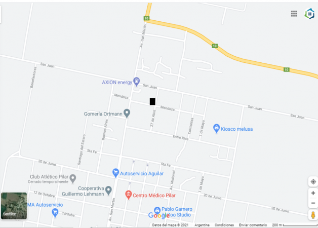 Terreno en esquina en Pilar - Santa Fe